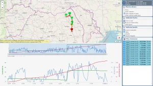 Foaie de parcurs grafica